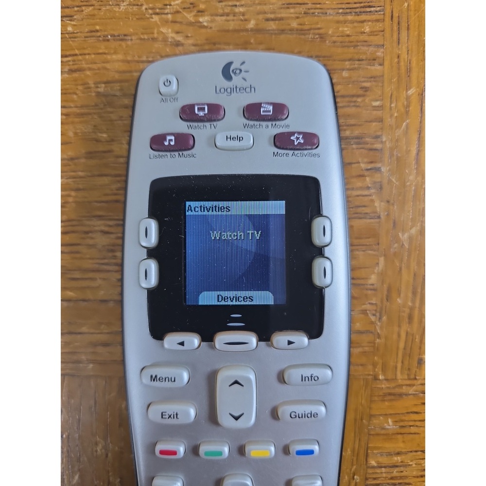 Logitech Harmony 600 Universal Remote Control - Silver - Tested - Picture 2 of 6